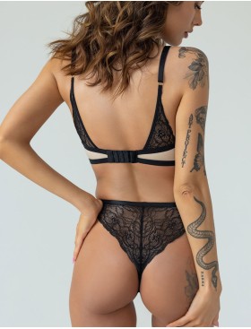 Трусы стринги Kris Line LIME stringshorts, Цвет: бежевый+лайм, Размеры: S, изображение 5