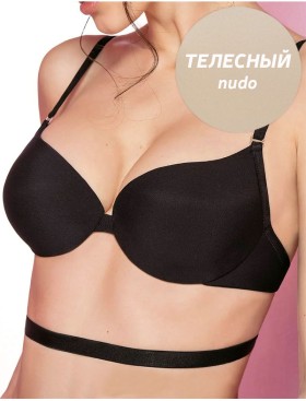 Бюстгальтер трансформер с пуш-ап Leilieve ELEGANCE 6006 nudo, Цвет: nudo (телесный), Размеры: 80B