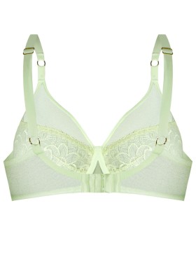 Мягкий бюстгальтер с вышивкой Mefemi JANETTE M мята, Цвет: мята, Размеры: 80G, изображение 10