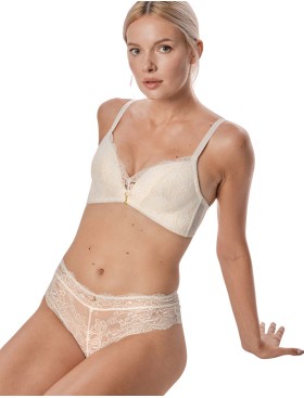 Бюстгальтер двойной пуш-ап Mefemi KSENIA Super P-UP экрю, Цвет: экрю, Размеры: 85C, изображение 6