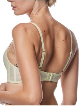 Бюстгальтер двойной пуш-ап Mefemi JANETTE Super P-UP мята, Цвет: мята, Размеры: 80C, изображение 2