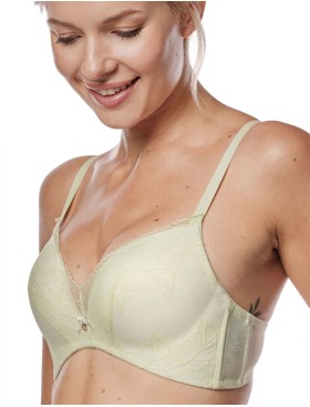 Бюстгальтер двойной пуш-ап Mefemi JANETTE Super P-UP мята, Цвет: мята, Размеры: 80C, изображение 3