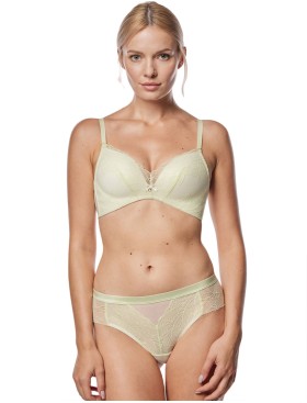 Бюстгальтер двойной пуш-ап Mefemi JANETTE Super P-UP мята, Цвет: мята, Размеры: 80C, изображение 4