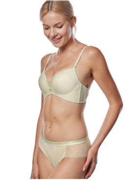 Бюстгальтер двойной пуш-ап Mefemi JANETTE Super P-UP мята, Цвет: мята, Размеры: 80C, изображение 5