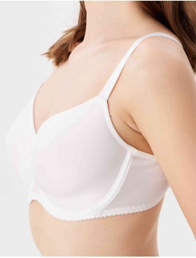 Бюстгальтер спейсер Milavitsa 119141 белый, Цвет: белый, Размеры: 85F, изображение 3