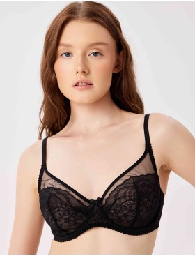 Бюстгальтер с мягкой чашкой Milavitsa 129010 черный, Цвет: черный, Размеры: 75F, изображение 5