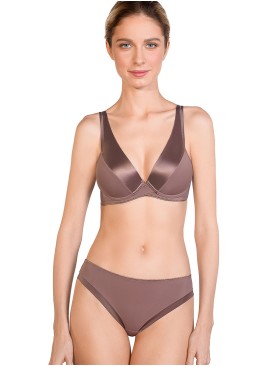 Бюстгальтер бралетт Mioocchi CRYSTALL 7736 stone, Цвет: stone (кофейный), Размеры: 85D, изображение 4