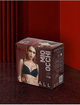 Бюстгальтер спейсер Mioocchi CRYSTALL 7738 cipria, Цвет: cipria (пудровый), Размеры: 90B, изображение 5