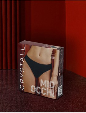 Трусы слипы Mioocchi CRYSTALL 7836 stone, Цвет: stone (кофейный), Размеры: S, изображение 4