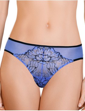 Комплект Mioocchi VALERIE 778484 бралетт и бразилиана fiordaliso/nero, Цвет: fiordaliso/nero, Размеры: XS, изображение 4