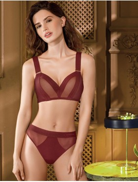 Трусы бразилиана Mioocchi X-FACTOR 8250 cabernet, Цвет: cabernet (бордо), Размеры: S, изображение 3