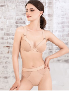 Бюстгальтер пуш-ап гель Mioocchi X-FACTOR 8150 nudo, Цвет: nudo (телесный), Размеры: 80C, изображение 2