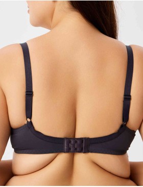 Бюстгальтер с уплотненной чашкой Misstyle 4115 / 415 антрацит, Цвет: антрацит, Размеры: 90A, изображение 6