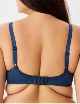 Бюстгальтер с уплотненной чашкой Misstyle 4115 / 415 французский синий, Цвет: французский синий, Размеры: 80C, изображение 2