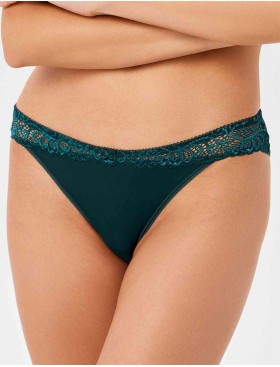 Трусы слипы низкие Misstyle 5010 изумруд, Цвет: изумруд, Размеры: S