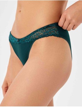Трусы слипы низкие Misstyle 5010 изумруд, Цвет: изумруд, Размеры: S, изображение 3