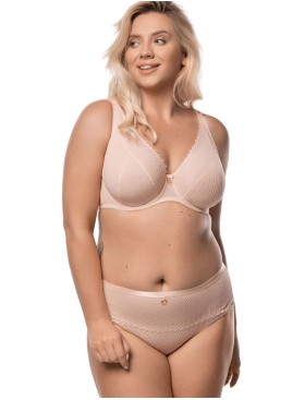 Кружевной бюстгальтер бралетт Mefemi KAYLA M bralette пудра, Цвет: пудра, Размеры: 95E, изображение 6