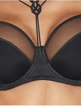 Бюстгальтер полупоролон Novika ADELLE N02 PU черный, Цвет: черный, Размеры: 90H, изображение 3