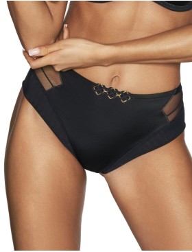 Трусики бразилиана Novika ADELLE brazyliany черный, Цвет: черный, Размеры: L