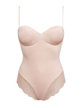 Боди с пуш-ап Sielei PURE LOVE 1978 cipria, Цвет: cipria (телесный), Размеры: 80B, изображение 3