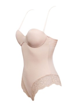 Боди с пуш-ап Sielei PURE LOVE 1978 cipria, Цвет: cipria (телесный), Размеры: 80B, изображение 6