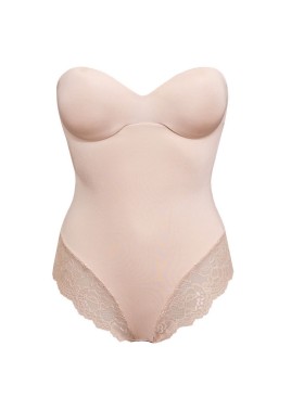 Боди с пуш-ап Sielei PURE LOVE 1978 cipria, Цвет: cipria (телесный), Размеры: 80B, изображение 5