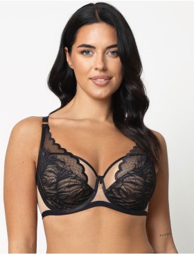 Бюстгальтер мягкий Subtille ELZA soft черный+бежевый, Цвет: черный+бежевый, Размеры: 70L, изображение 3