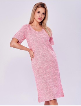 Розовая ночная сорочка Taro 2959 DAKOTA, Цвет: розовый, Размеры: M, изображение 2