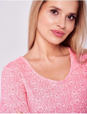 Розовая ночная сорочка Taro 2959 DAKOTA, Цвет: розовый, Размеры: M, изображение 3