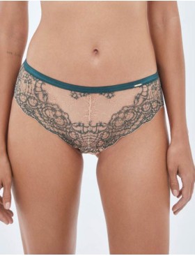 Трусики бразилиана Alles SPLENDORE brazyliany beige-green, Цвет: бежевый, Размеры: S