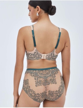 Трусы слипы Alles SPLENDORE classic beige-green, Цвет: бежевый, Размеры: L, изображение 5