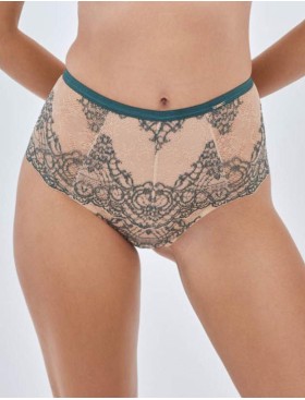 Трусы стринги Alles SPLENDORE stringi classic beige-green, Цвет: бежевый, Размеры: S