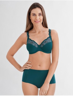 Мягкий бюстгальтер Felina 205210 RHAPSODY изумруд, Цвет: изумруд, Размеры: 90E, изображение 3