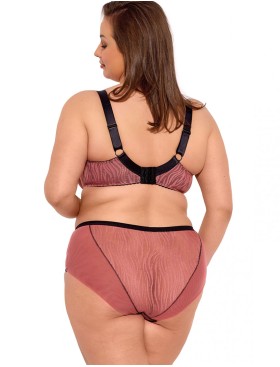 Бюстгальтер полупоролон размера плюс Gaia 1259 LISE PU MAXI античная роза, Цвет: античная роза, Размеры: 70L, изображение 7