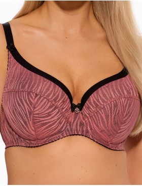 Бюстгальтер с полупоролоном Gaia 1259 LISE PU античная роза, Цвет: античная роза, Размеры: 70I