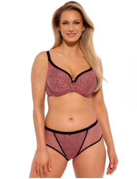 Бюстгальтер с полупоролоном Gaia 1259 LISE PU античная роза, Цвет: античная роза, Размеры: 70I, изображение 6