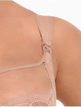 Бюстгальтер мягкий размера плюс Gaia 1262 CAMILLA M MAXI мокка, Цвет: мокка, Размеры: 70L, изображение 4