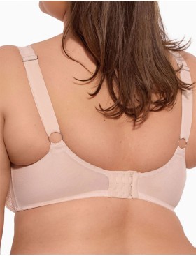 Бюстгальтер мягкий размера плюс Gaia 1262 CAMILLA M MAXI жемчужный, Цвет: жемчужный, Размеры: 70L, изображение 2