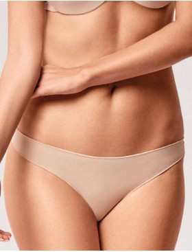 Трусы бразилиана гладкие Infiore BASIC 2104 nudo, Цвет: nudo (телесный), Размеры: L