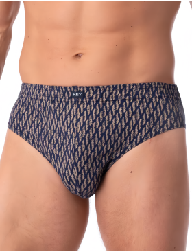 Мужские трусы слипы Key MPC 821 синий, Цвет: синий, Размеры: 3XL