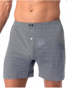 Мужские трусы-шорты Key MXC 944 светло-серый, Цвет: светло-серый, Размеры: 4XL