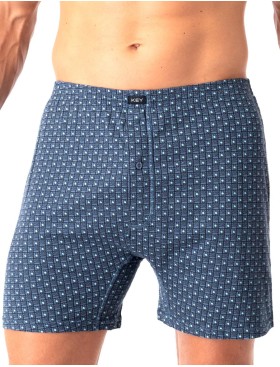 Свободные трусы-шорты Key MXC 945 синий/бирюзовый, Цвет: синий/бирюзовый, Размеры: 4XL