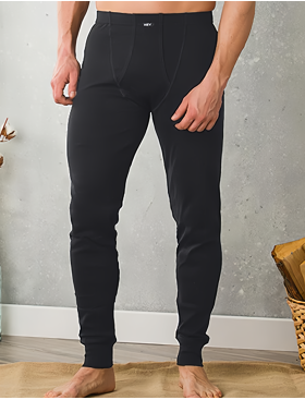 Кальсоны мужские Key MXL 012 серый, Цвет: серый, Размеры: L