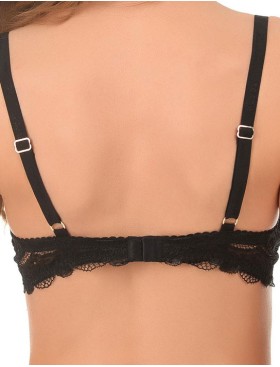 Бюстгальтер с пуш-ап Leilieve ITALIAN CLASS 3214 nero, Цвет: nero (черный), Размеры: 80B, изображение 3