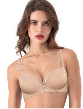 Бюстгальтер формованный Mioocchi ORNELLA 8191 nudo, Цвет: nudo (телесный), Размеры: 85D, изображение 3