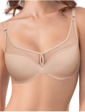 Бюстгальтер формованный пуш-ап Mioocchi ORNELLA 8192 nudo, Цвет: nudo (телесный), Размеры: 75B