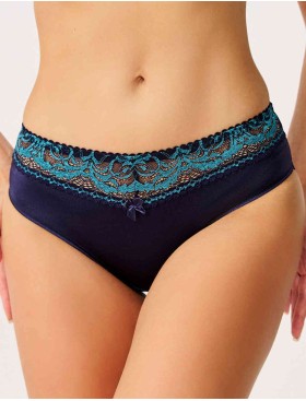 Трусы слипы биколор Simona M 035/98 кварц-лазурит, Цвет: кварц-лазурит, Размеры: L