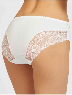 Трусы слипы биколор Simona M 035 молоко-роза, Цвет: молоко-роза, Размеры: M, изображение 2