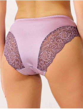 Трусы слипы биколор Simona M 035 серо-туман, Цвет: серо-туман, Размеры: XL, изображение 2