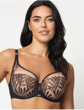 Бюстгальтер с мягкой чашкой Subtille FRIDA soft full cup black, Цвет: черный, Размеры: 80C, изображение 5